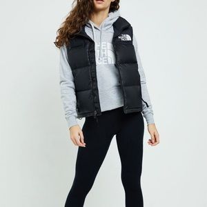 North face puffer vest!